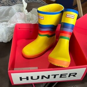 Kids hunter boots size US 13/1G